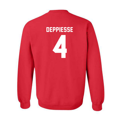 BU - NCAA Softball : Brooke Deppiesse - Classic Shersey Crewneck Sweatshirt-1
