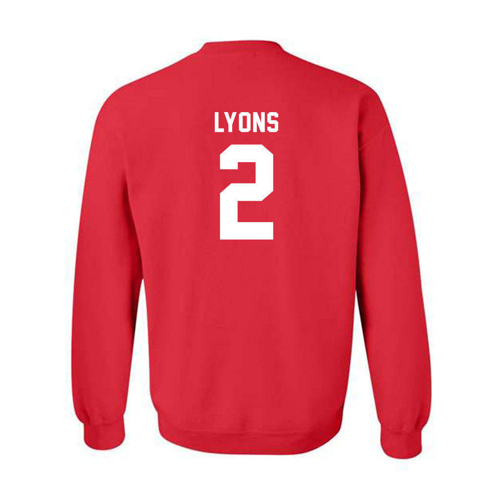BU - NCAA Softball : Camryn Lyons - Classic Shersey Crewneck Sweatshirt-1