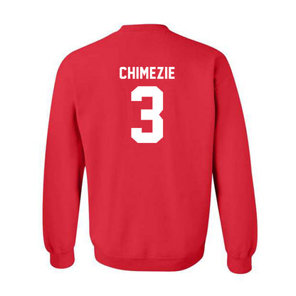 BU - NCAA Men's Basketball : Malcolm Chimezie - Classic Shersey Crewneck Sweatshirt-1