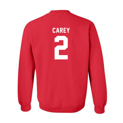 BU - NCAA Women's Ice Hockey : Maeve Carey - Classic Shersey Crewneck Sweatshirt-1