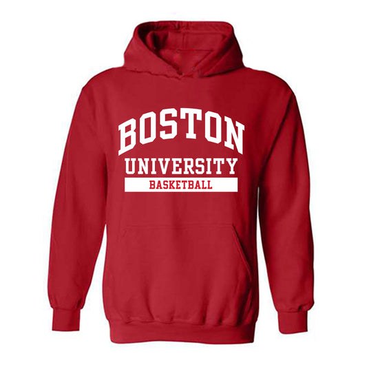 BU - NCAA Men's Basketball : Jelani Easter - Classic Shersey Hooded Sweatshirt-0