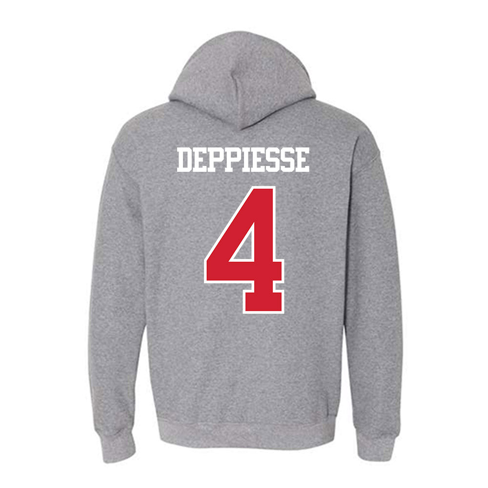 BU - NCAA Softball : Brooke Deppiesse - Classic Shersey Hooded Sweatshirt-1