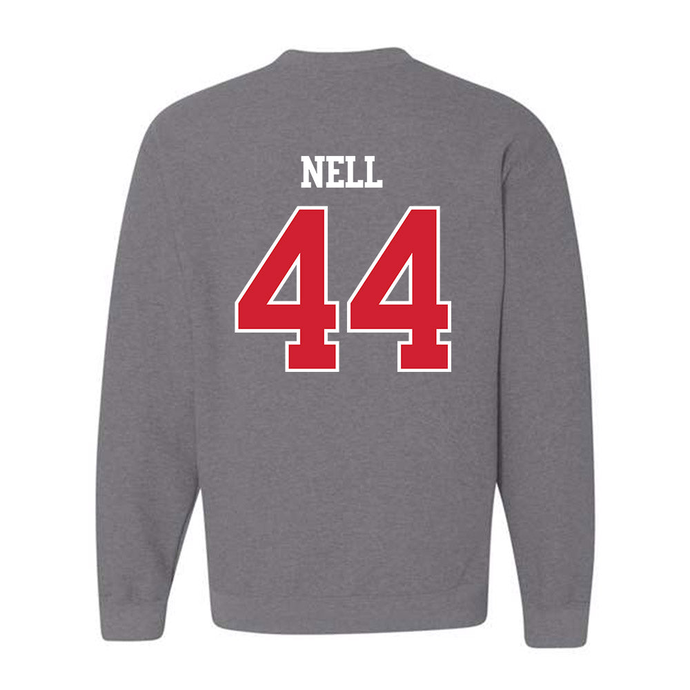 BU - NCAA Softball : Danika Nell - Classic Shersey Crewneck Sweatshirt-1