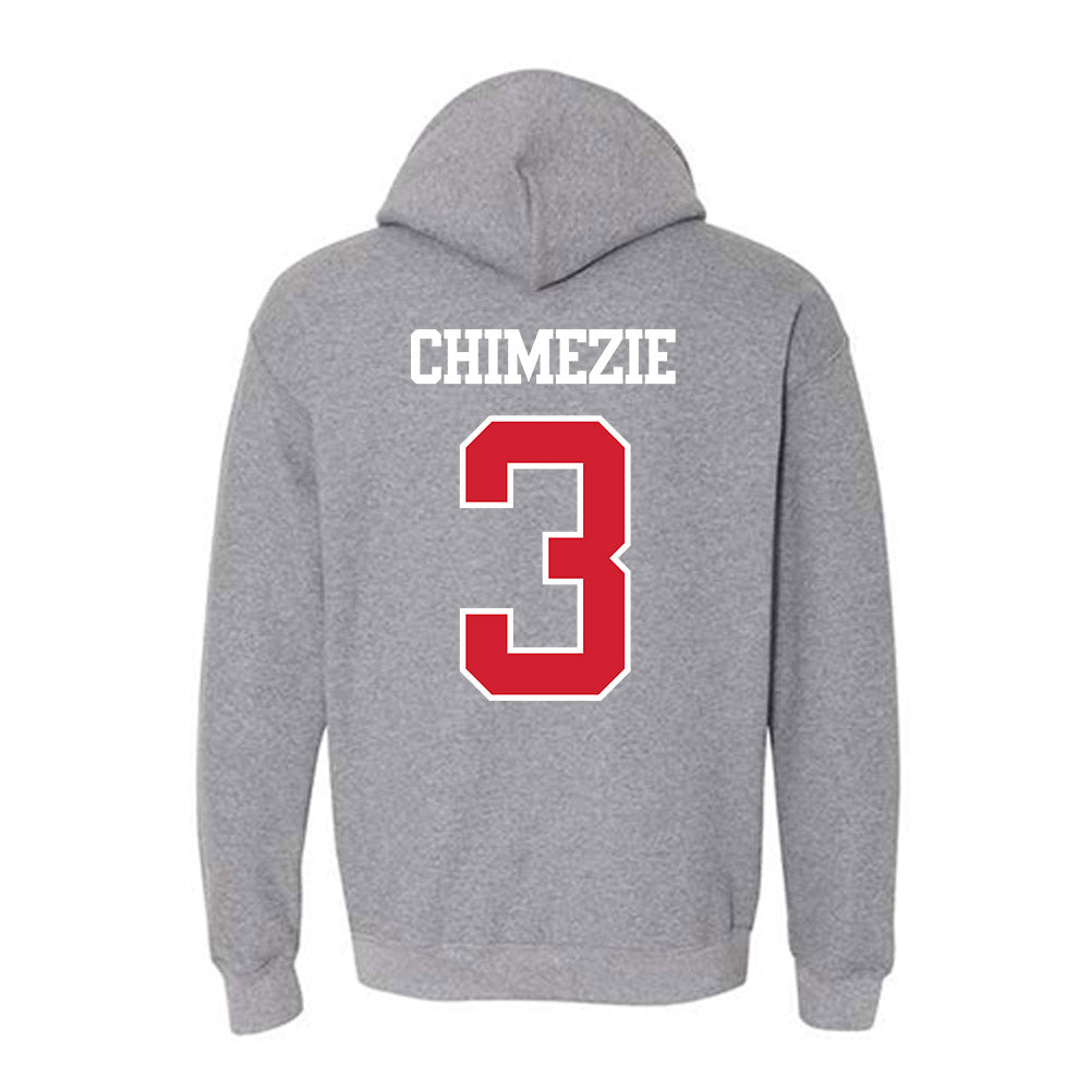 BU - NCAA Men's Basketball : Malcolm Chimezie - Classic Shersey Hooded Sweatshirt-1