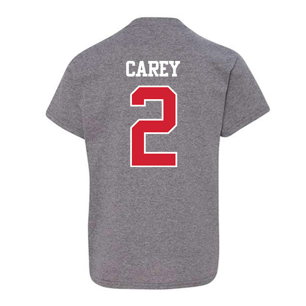 BU - NCAA Women's Ice Hockey : Maeve Carey - Classic Shersey Youth T-Shirt-1