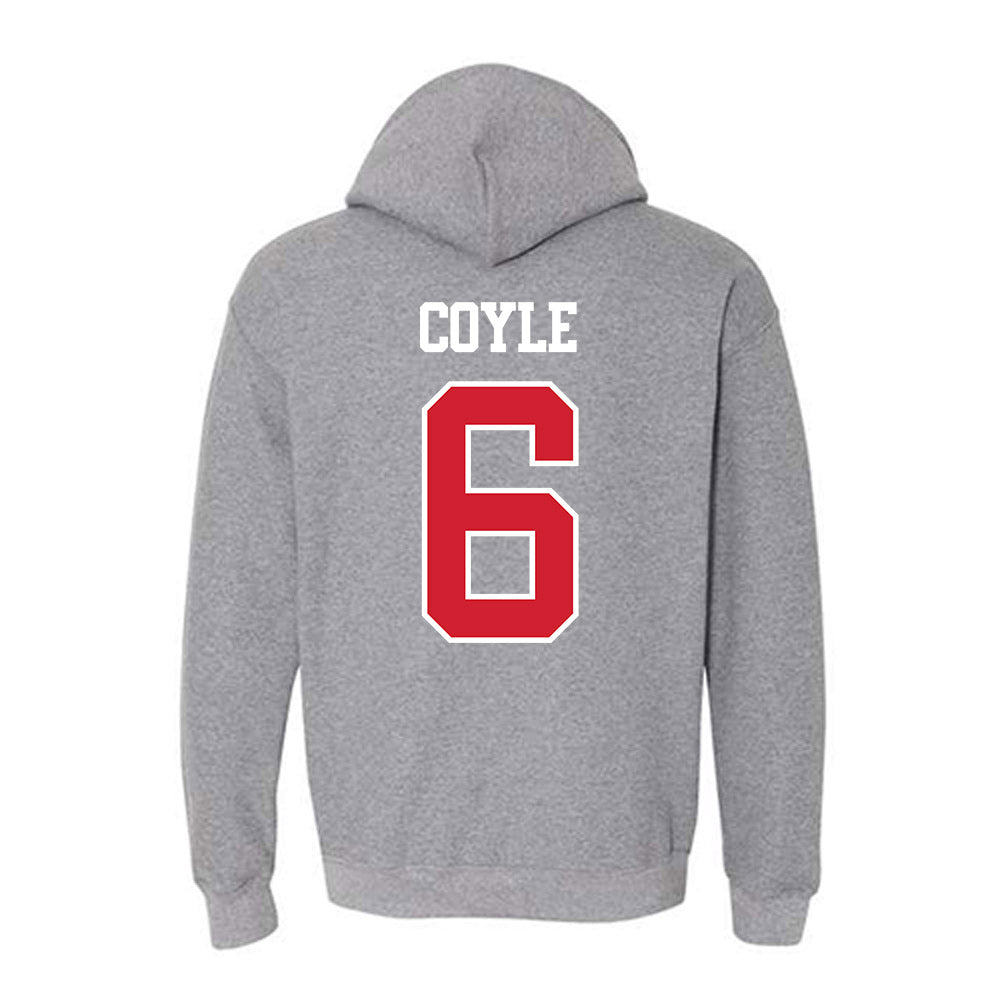 BU - NCAA Softball : Megan Coyle - Classic Shersey Hooded Sweatshirt-1