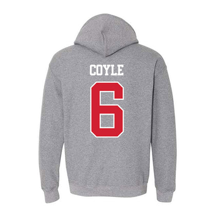 BU - NCAA Softball : Megan Coyle - Classic Shersey Hooded Sweatshirt-1