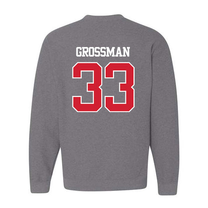 BU - NCAA Men's Soccer : Jack Grossman - Classic Shersey Crewneck Sweatshirt-1