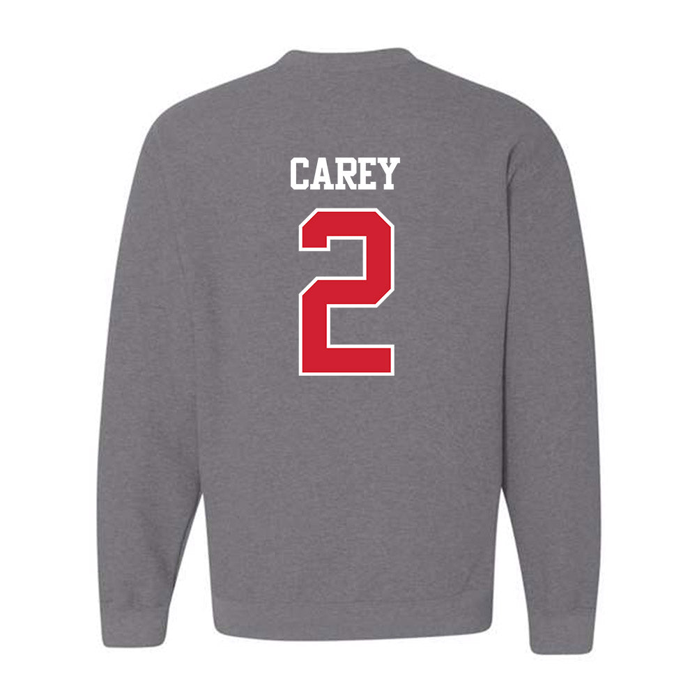 BU - NCAA Women's Ice Hockey : Maeve Carey - Classic Shersey Crewneck Sweatshirt-1