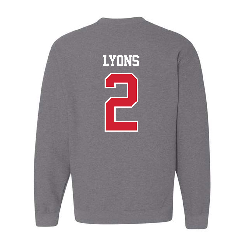 BU - NCAA Softball : Camryn Lyons - Classic Shersey Crewneck Sweatshirt-1