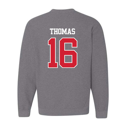 BU - NCAA Women's Soccer : Rhianna Thomas - Classic Shersey Crewneck Sweatshirt-1