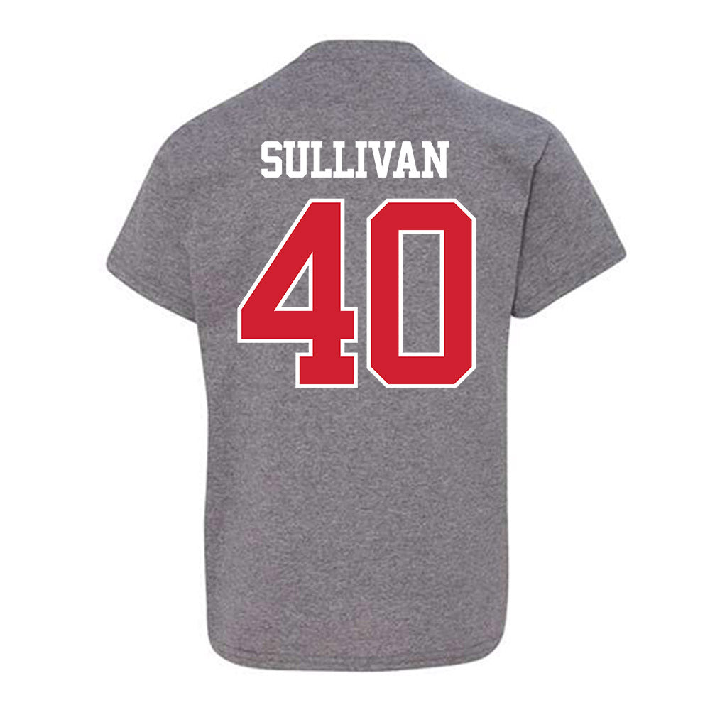 BU - NCAA Men's Lacrosse : Ford Sullivan - Classic Shersey Youth T-Shirt-1