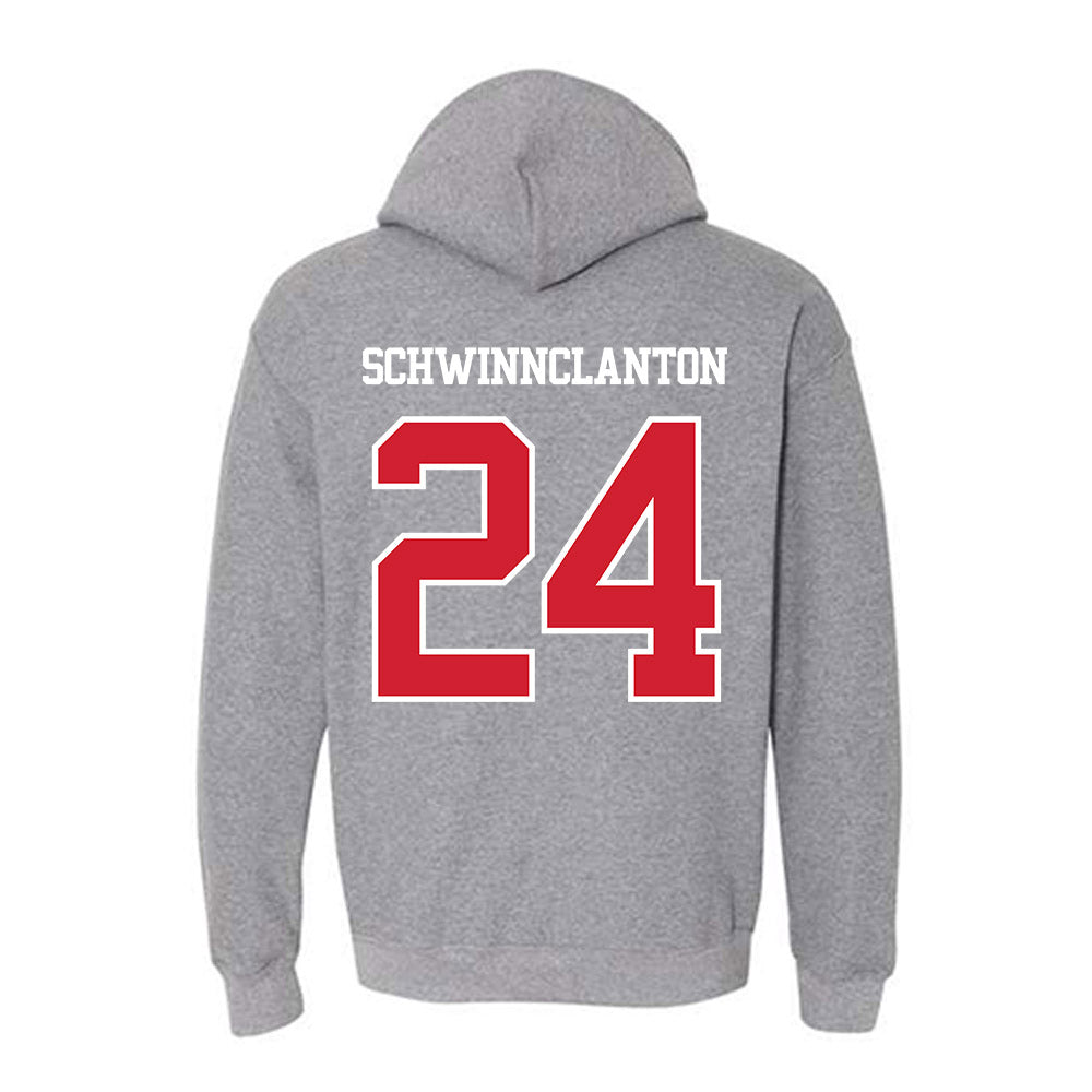 BU - NCAA Women's Soccer : Ariana SchwinnClanton - Classic Shersey Hooded Sweatshirt-1
