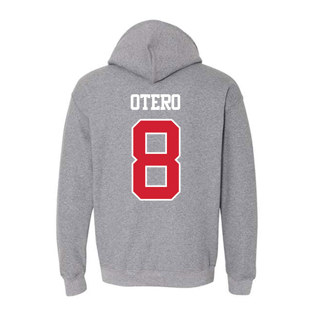 BU - NCAA Men's Soccer : Sebastian Otero - Classic Shersey Hooded Sweatshirt-1