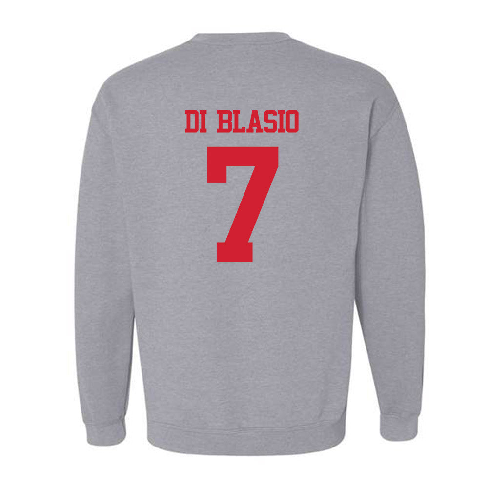 BU - NCAA Men's Soccer : Andrea Di Blasio - Classic Shersey Crewneck Sweatshirt-1