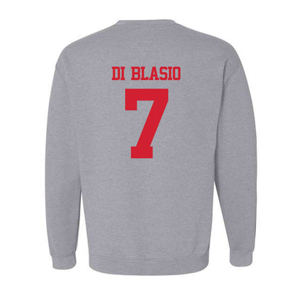 BU - NCAA Men's Soccer : Andrea Di Blasio - Classic Shersey Crewneck Sweatshirt-1