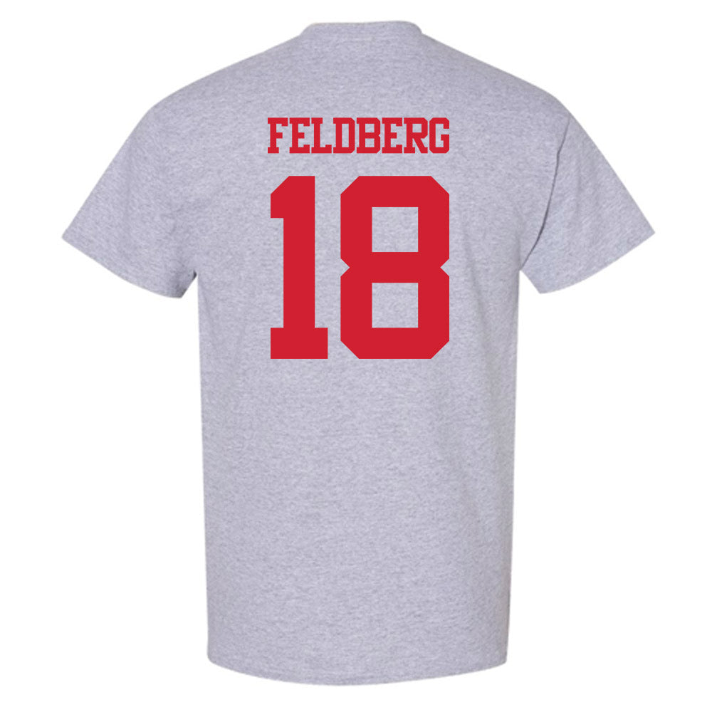 BU - NCAA Men's Ice Hockey : Jay Feldberg - Classic Shersey T-Shirt-1