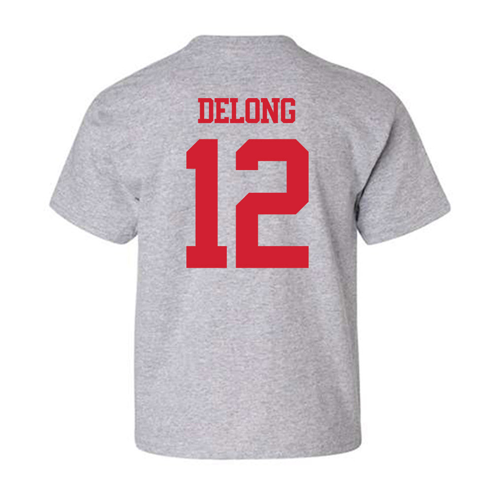 BU - NCAA Softball : Olivia DeLong - Classic Shersey Youth T-Shirt-1