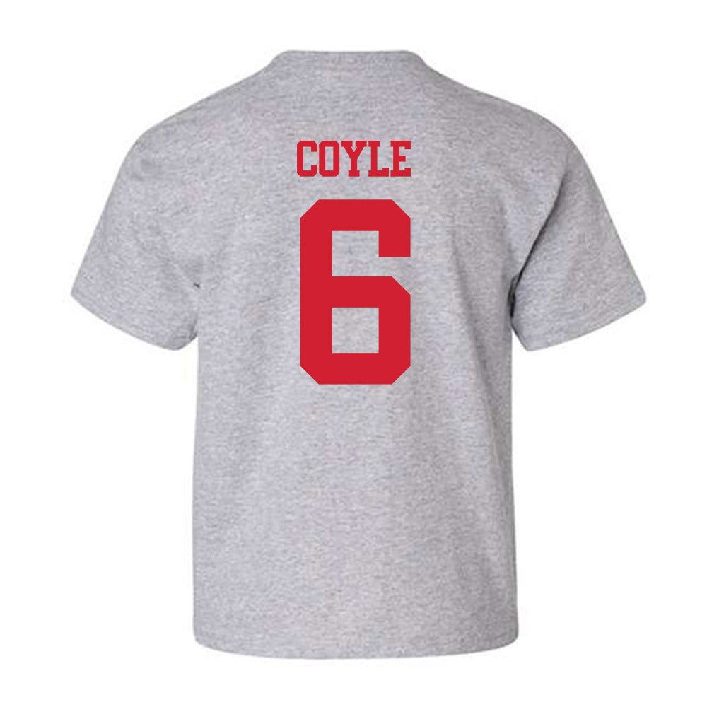 BU - NCAA Softball : Megan Coyle - Classic Shersey Youth T-Shirt-1