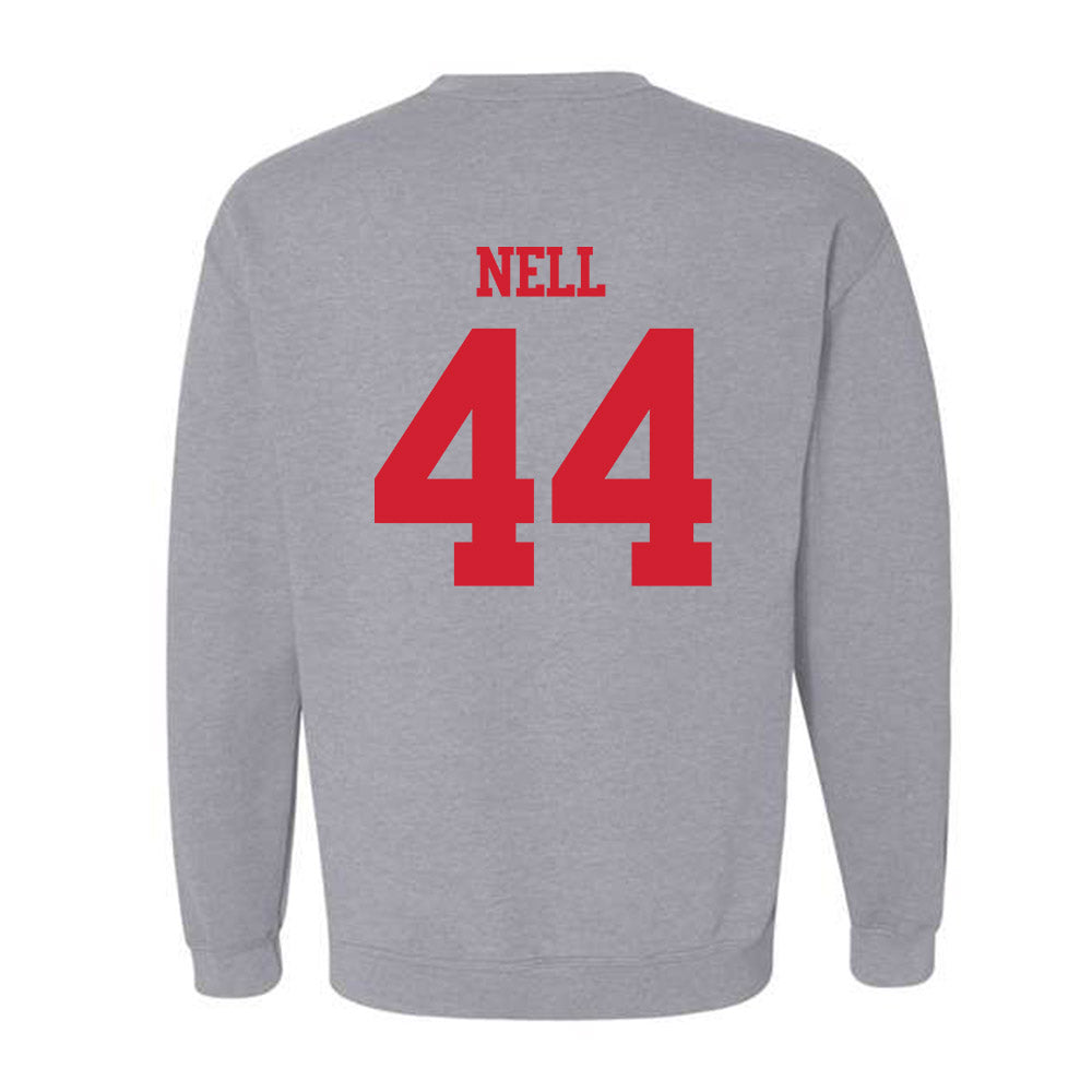 BU - NCAA Softball : Danika Nell - Classic Shersey Crewneck Sweatshirt-1