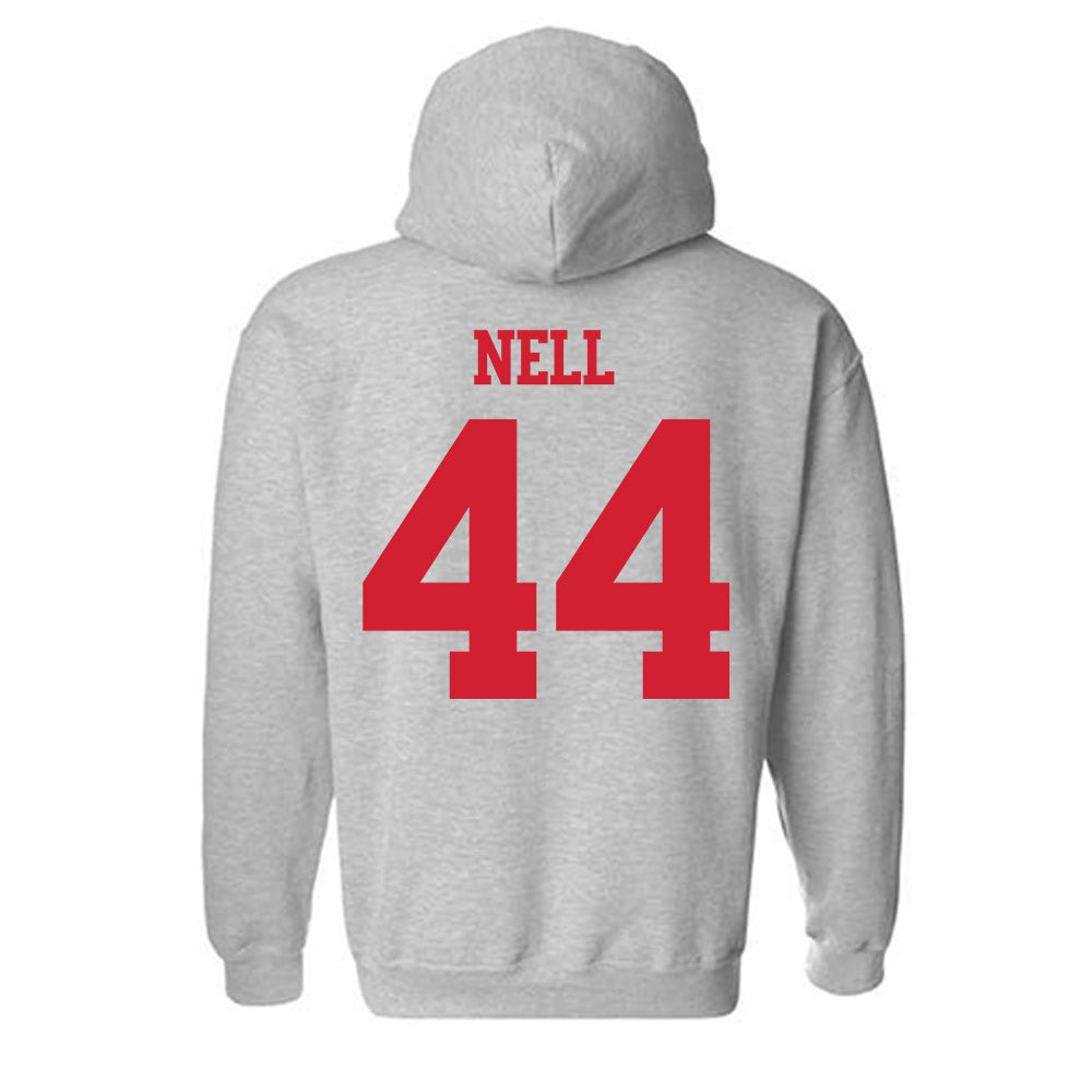 BU - NCAA Softball : Danika Nell - Classic Shersey Hooded Sweatshirt-1