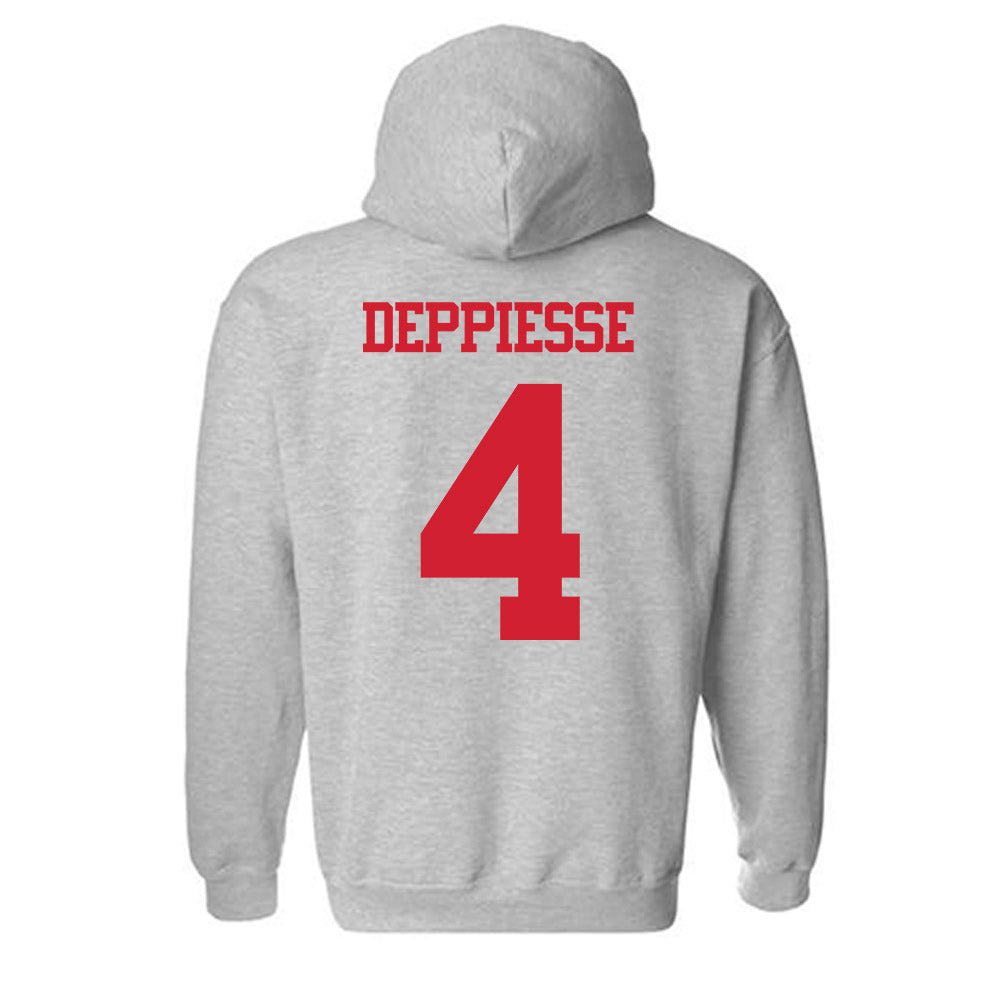 BU - NCAA Softball : Brooke Deppiesse - Classic Shersey Hooded Sweatshirt-1