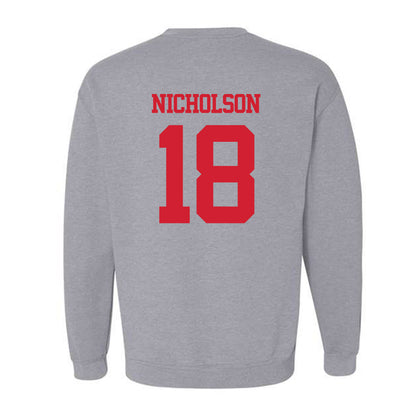 BU - NCAA Women's Ice Hockey : Neely Nicholson - Classic Shersey Crewneck Sweatshirt-1