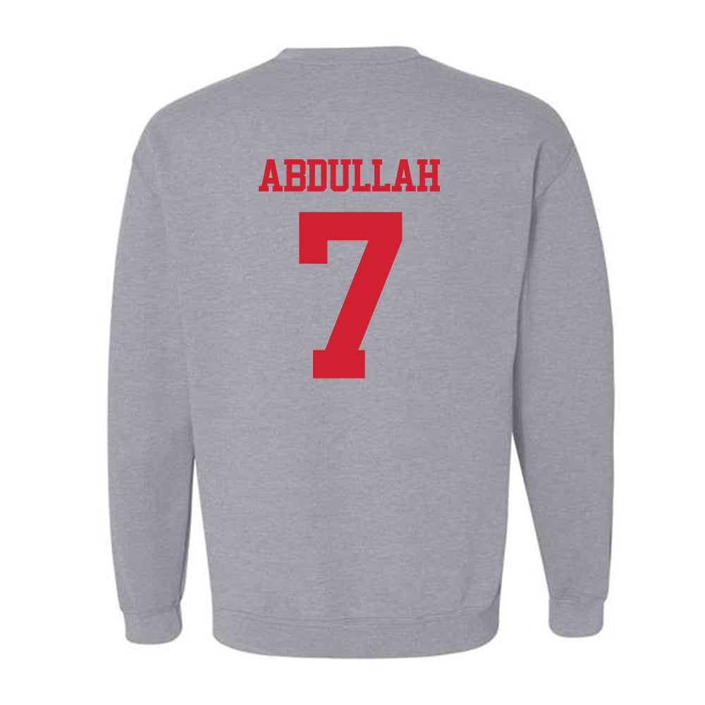 BU - NCAA Men's Basketball : Azmar Abdullah - Classic Shersey Crewneck Sweatshirt-1