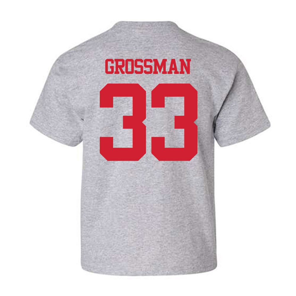 BU - NCAA Men's Soccer : Jack Grossman - Classic Shersey Youth T-Shirt-1