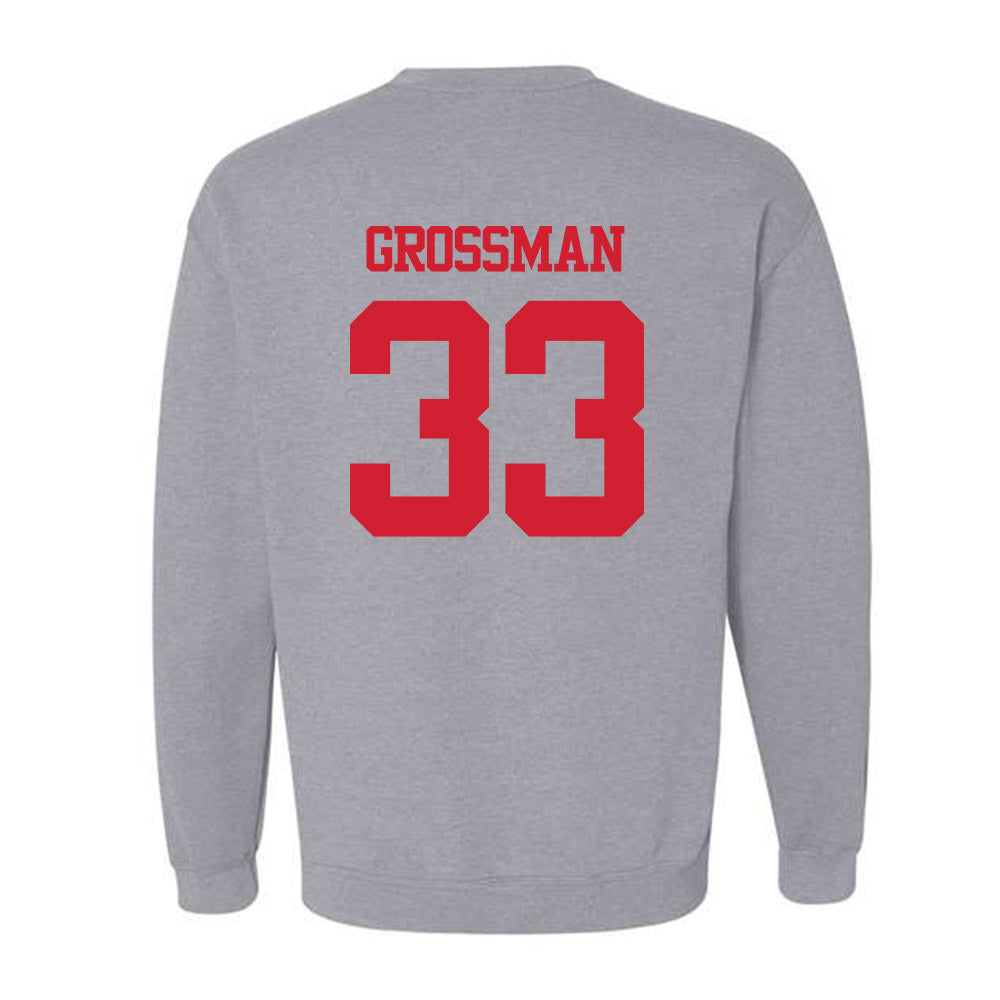 BU - NCAA Men's Soccer : Jack Grossman - Classic Shersey Crewneck Sweatshirt-1