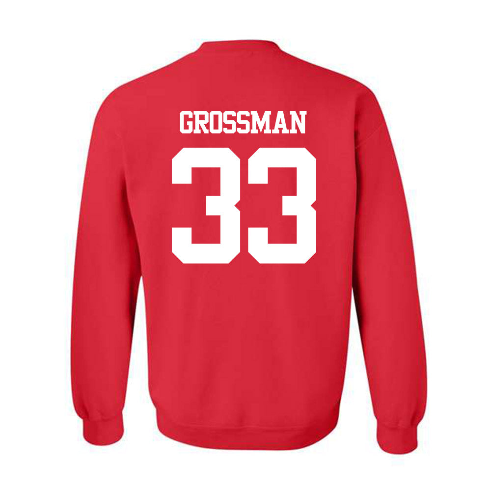 BU - NCAA Men's Soccer : Jack Grossman - Classic Shersey Crewneck Sweatshirt-1