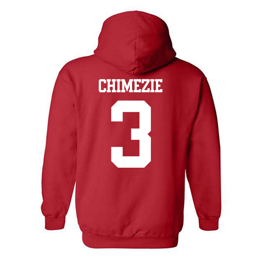 BU - NCAA Men's Basketball : Malcolm Chimezie - Classic Shersey Hooded Sweatshirt-1