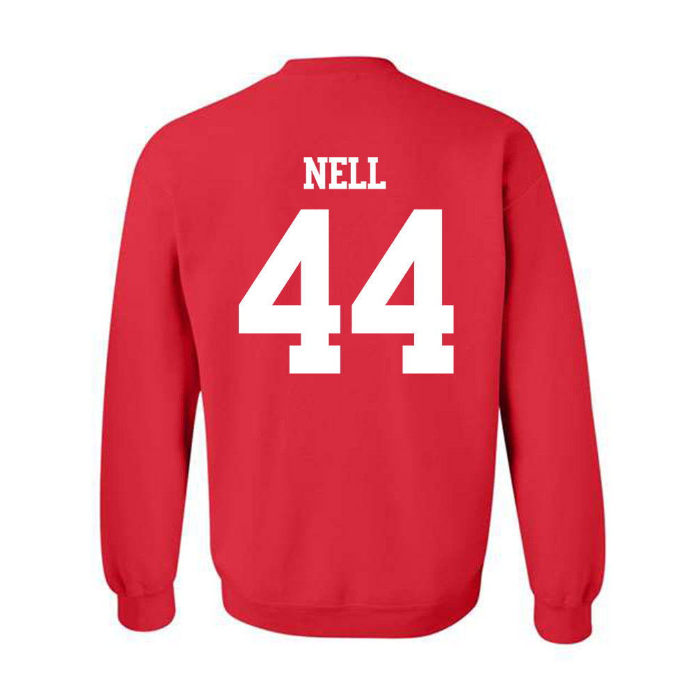 BU - NCAA Softball : Danika Nell - Classic Shersey Crewneck Sweatshirt-1