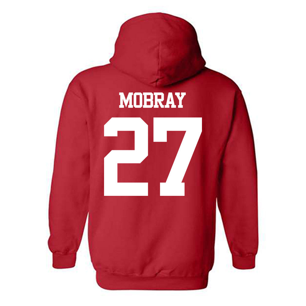 BU - NCAA Men's Soccer : Austin Mobray - Classic Shersey Hooded Sweatshirt-1