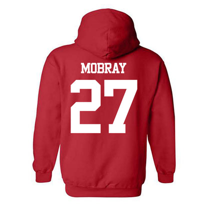 BU - NCAA Men's Soccer : Austin Mobray - Classic Shersey Hooded Sweatshirt-1