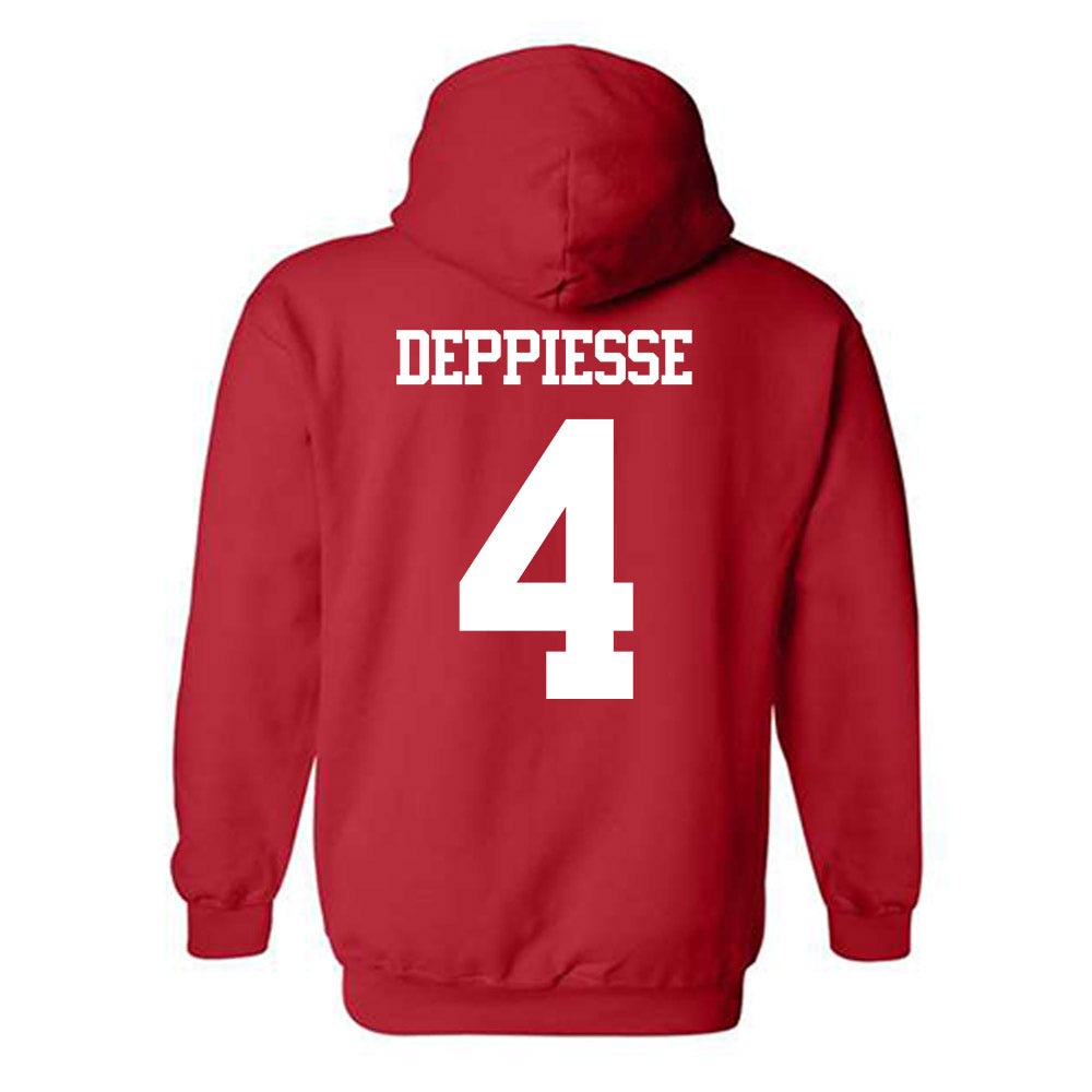 BU - NCAA Softball : Brooke Deppiesse - Classic Shersey Hooded Sweatshirt-1