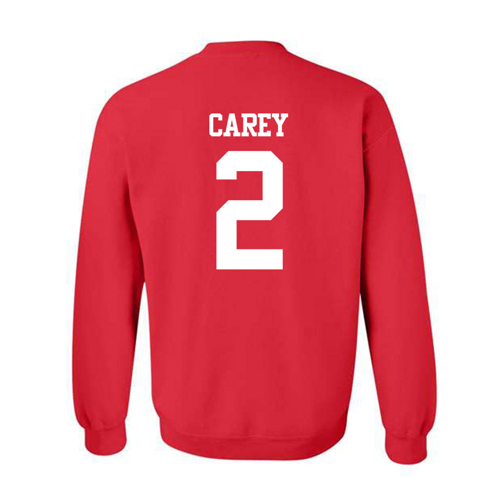 BU - NCAA Women's Ice Hockey : Maeve Carey - Classic Shersey Crewneck Sweatshirt-1