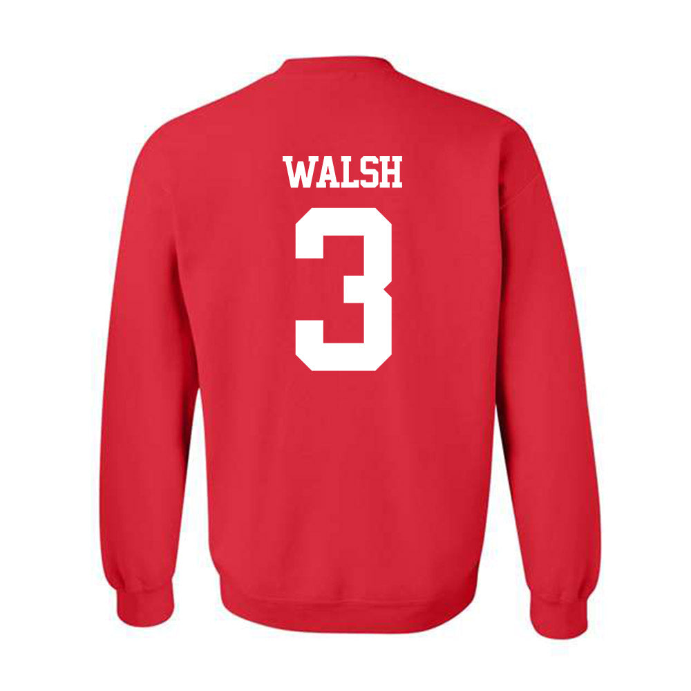 BU - NCAA Softball : Libby Walsh - Classic Shersey Crewneck Sweatshirt-1