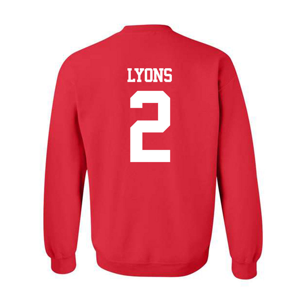 BU - NCAA Softball : Camryn Lyons - Classic Shersey Crewneck Sweatshirt-1