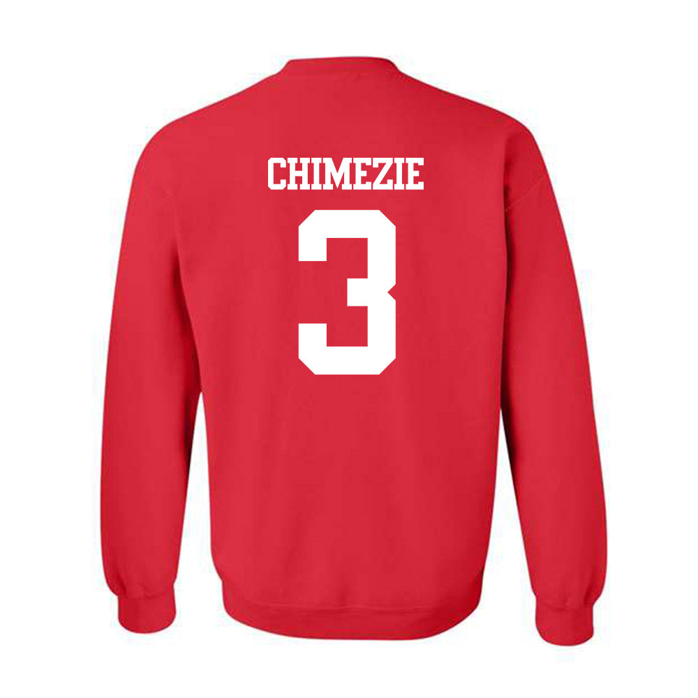 BU - NCAA Men's Basketball : Malcolm Chimezie - Classic Shersey Crewneck Sweatshirt-1