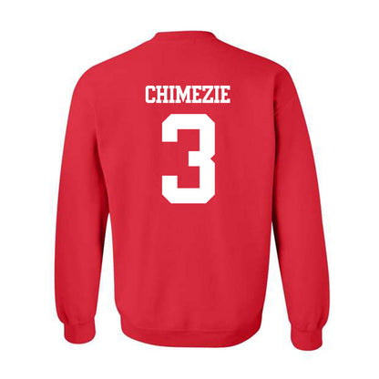 BU - NCAA Men's Basketball : Malcolm Chimezie - Classic Shersey Crewneck Sweatshirt-1