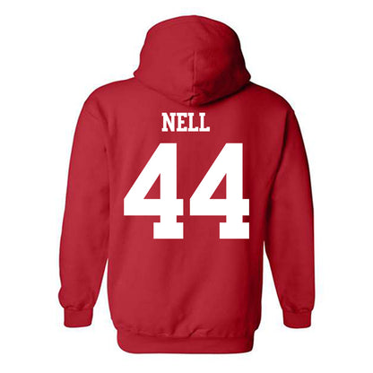 BU - NCAA Softball : Danika Nell - Classic Shersey Hooded Sweatshirt-1