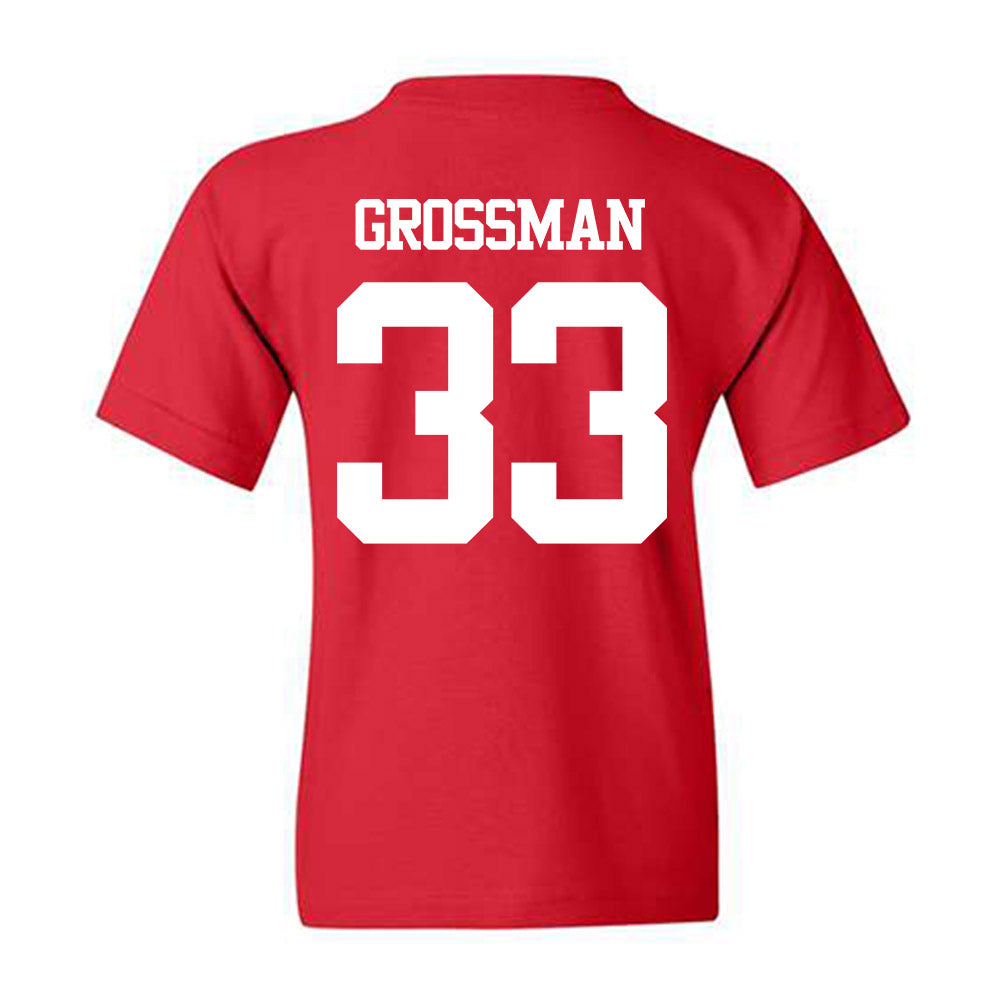 BU - NCAA Men's Soccer : Jack Grossman - Classic Shersey Youth T-Shirt-1