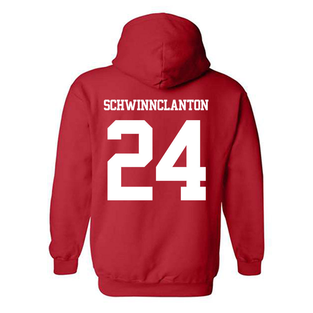 BU - NCAA Women's Soccer : Ariana SchwinnClanton - Classic Shersey Hooded Sweatshirt-1