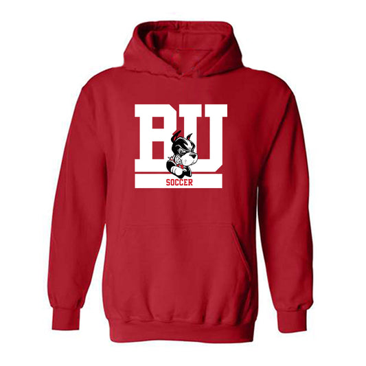 BU - NCAA Men's Soccer : Jack Grossman - Classic Shersey Hooded Sweatshirt-0