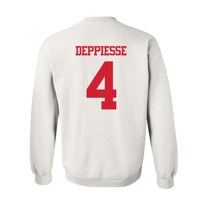 BU - NCAA Softball : Brooke Deppiesse - Classic Shersey Crewneck Sweatshirt-1