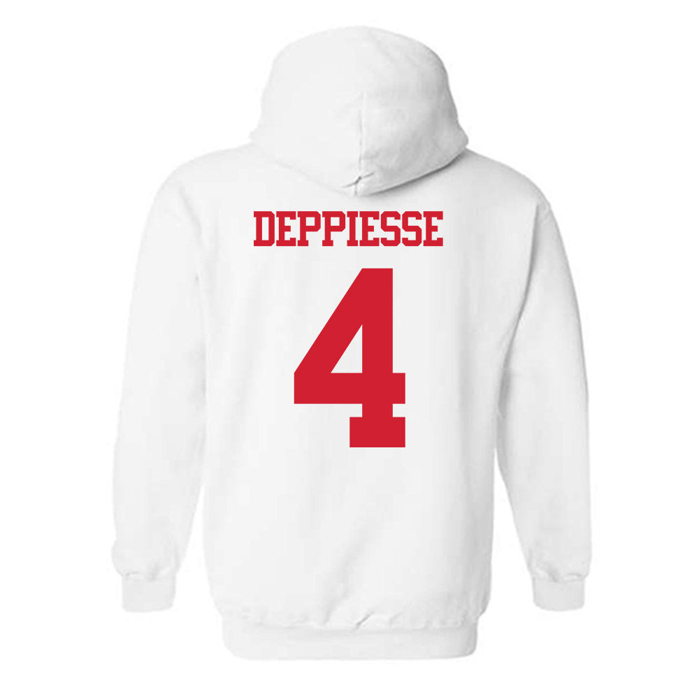 BU - NCAA Softball : Brooke Deppiesse - Classic Shersey Hooded Sweatshirt-1