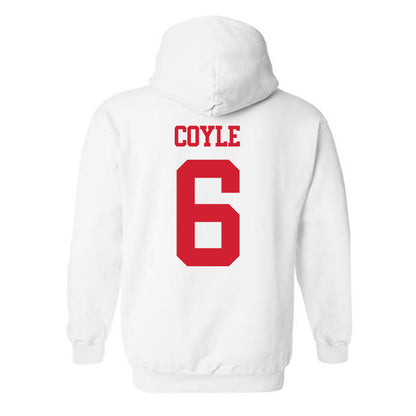 BU - NCAA Softball : Megan Coyle - Classic Shersey Hooded Sweatshirt-1
