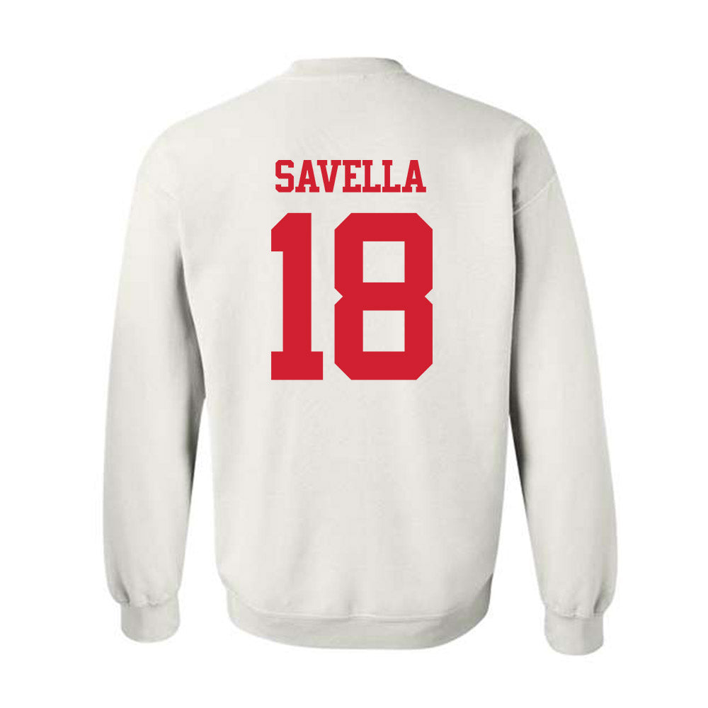 BU - NCAA Women's Soccer : Gianna Savella - Classic Shersey Crewneck Sweatshirt-1