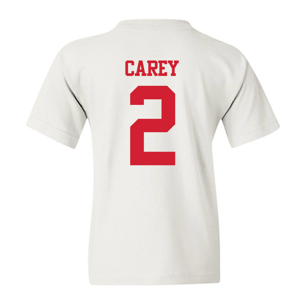 BU - NCAA Women's Ice Hockey : Maeve Carey - Classic Shersey Youth T-Shirt-1